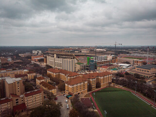 Downtown Austin Texas Capitol and Lake
