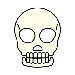 skeleton head icon
