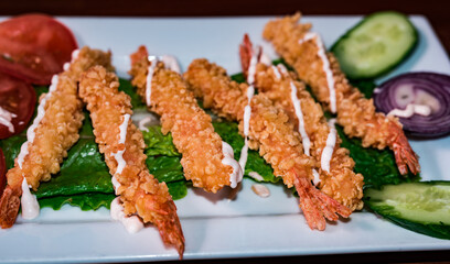 Tempura King Prawns