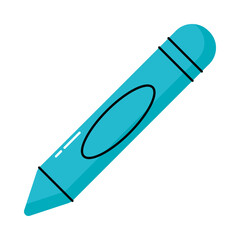 blue crayon icon