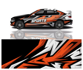 wrap car design template