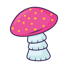 pink mushroom icon