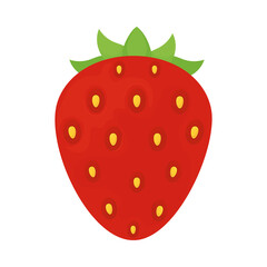 Fototapeta premium strawberry fruit icon