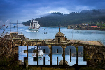 Tall Ship Juan Sebastian Elcano Ferrol Text