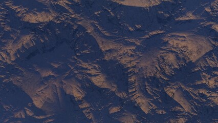 abstract aerial view, abstract cosmic texture, top view of alien planet, texture of the exo planet, abstract texture 3d render