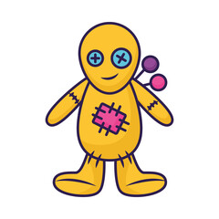 voodoo doll icon