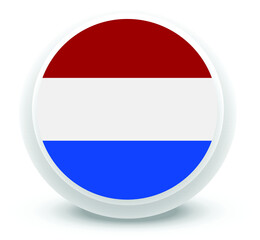 netherlands Flag Vector