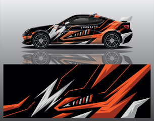 wrap car design template