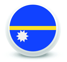 nauru Flag Vector