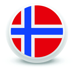 Obraz premium norway Flag Vector