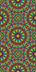 Fractodome Colorful Seamless Fractal Patterns