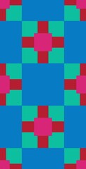 Fractodome Colorful Seamless Fractal Patterns