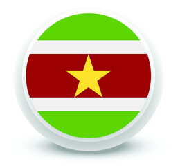 suriname Flag Vector