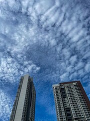 Fototapeta na wymiar skyscraper in the sky