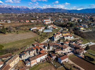 Ancient and picturesque village on the hills of Friuli. Conoglano di Cassacco
