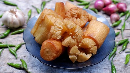 Delicious Indonesian traditional snack called 