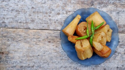 Delicious Indonesian traditional snack called 