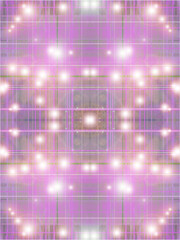 Abstract futuristic grid shape background image.