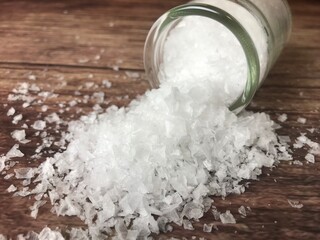 Maldon salt crystals