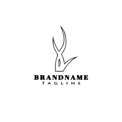 grass design logo template icon vector illustration