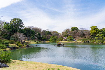 【東京都】六義園 春の訪れ