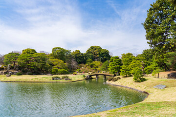 【東京都】六義園 春の訪れ