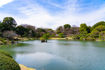 【東京都】六義園 春の訪れ