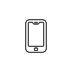 Smartphone line icon