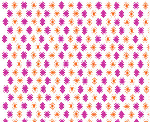 Background vector wallpaper illustration of seamless background with flowers