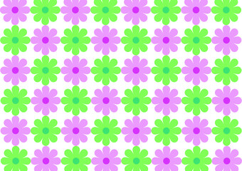 花模様の背景素材 