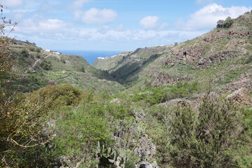 Obraz premium Natur und Landschaft der Kanaren auf Gran Canaria