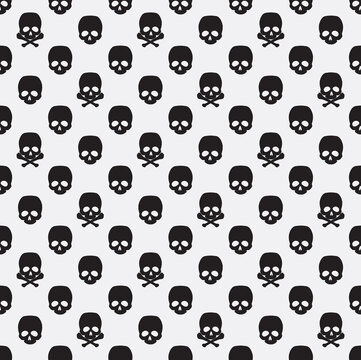 eqs:seamless pattern with skulls 2