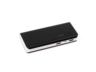 power bank on isolated white background