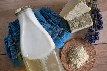 Homemade laundry, Marseille grated soap, DIY, do it yourself, zero waste, eco friendly, natural...