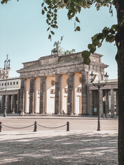 Naklejka premium Brandenburger Tor Berlin