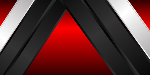 red, black and silver background