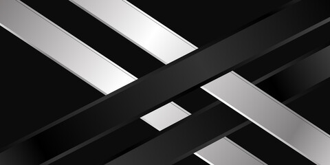 black and silver background vector