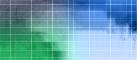 Abstract glitch art grid background image.
