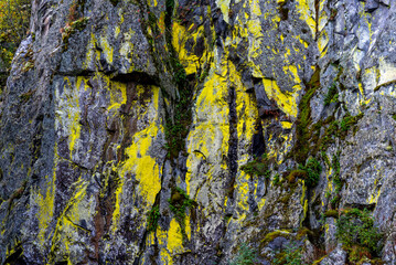 Ladoga Skerries National Park. Beautiful autumn view of Lake Ladoga in the Republic of Karelia.