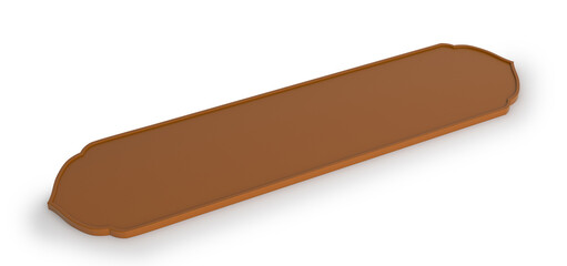 Ramadan Brown Text Holder