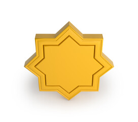 Ramadan Star Text Holder