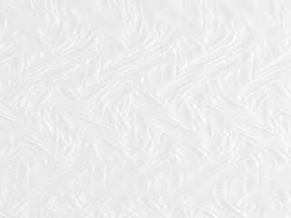 Abstract clean white texture wall 3d rendering illustration. Rough structure surface as paper, plaster or cement background for text space creative design artwork.