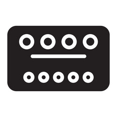 watercolors glyph icon