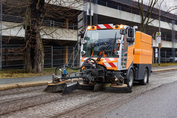 kehrmaschine, kehren, reinigung, fahrzeug,