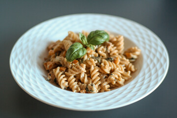 pasta with pesto