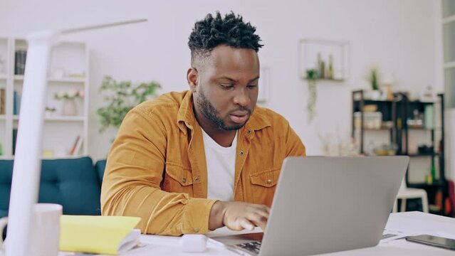 Busy husband working from home, accusing wife of being a distraction, fight