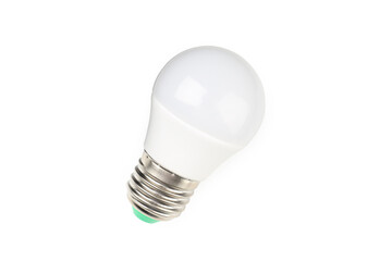 Energy saving bulb isolated on white background