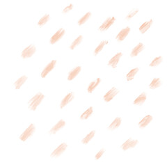 Organic oil painting stroke artistic abstract dots rain element and background