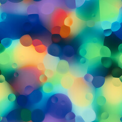 Rainbow oil and water abstract seamless wallpaper background texture