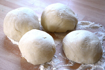Bread Making, white bread dough recipe, yeast, flour & water 